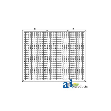 A & I Products Screen, Side (RH/LH) 22.4" x2.2" x24.5" A-AR65458